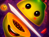 Gra Fruit Slice na Halloween