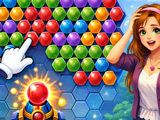 Gra Sześciokątny Bubble Shooter Gra Sześciokątny Bubble Shooter