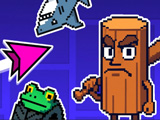 Gra Geometry Dash: Walka z Brainrotami