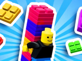 Gra Łamigłówka Wieża z Klocków Lego