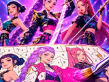 Gra K-pop Łowczynie Demonów – Malowanie po Numerach