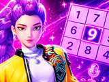 Gra K-pop: Sudoku z Huntrix