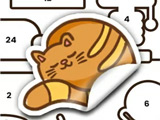 Gra Książka z Puzzlami i Naklejkami Gra Książka z Puzzlami i Naklejkami