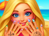 Gra Letnie Paznokcie Barbie