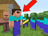 Gra Minecraft - Nubik Broni Wioski