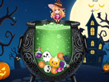 Gra Merge Halloween: Magia Dyni