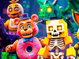 Gra Merge: Brainrots – Minecraft i FNAF
