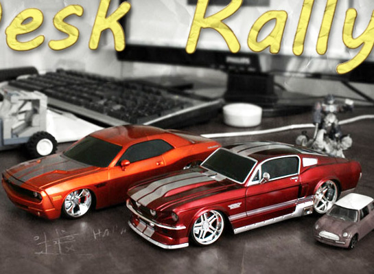 Gra Rally na Stole