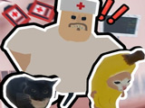Gra Obby: Ucieczka Kota Banana ze Szpitala