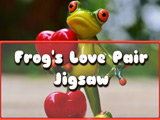Gra Gra-puzzle Zakochana Para Żab