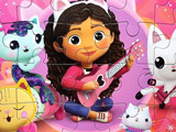 Gra Puzzle Domek Dla Lalek Gabby