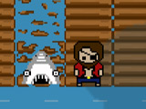 Gra Tratwa Przeciwko Rekinom