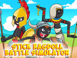 Gra Symulator Bitwy z Ragdollowymi Ludzikami