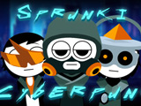 Gra Sprunki Cyberpunk