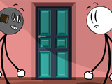 Gra Stickman: Drzwi i Wyspa