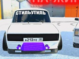 Gra Zimowy Drift na Żiguli