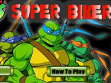 Gra Wojownicy Żółwi Ninja: Super Motocyklista