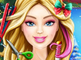 Gra Noworoczna Fryzura Barbie