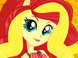 Gra Rainbow Rocks: Sunset Shimmer