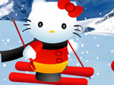 Gra Hello Kitty: Wycieczka na Nartach