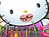 Gra Leczymy Zęby Hello Kitty