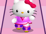 Gra Hello Kitty na Rolkach