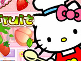 Gra Hello Kitty - Krojenie Owoców