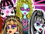 Gra Monster High: Zespół Rockowy - Ubieranki