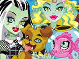 Gra Zwierzęta Monster High