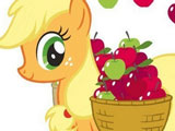 Gra Applejack Zbiera Jabłka