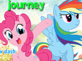 Gra Podróż Pinkie i Rainbow Dash