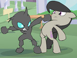 Gra Octavia Broni Canterlot
