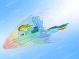 Gra Lot Rainbow Dash