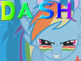 Gra Atak Rainbow Dash