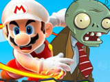 Gra Mario Strzela do Zombie